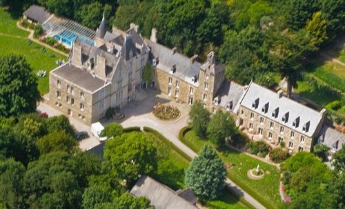 Hotel Chateau Du Val Hillion Exteriör bild